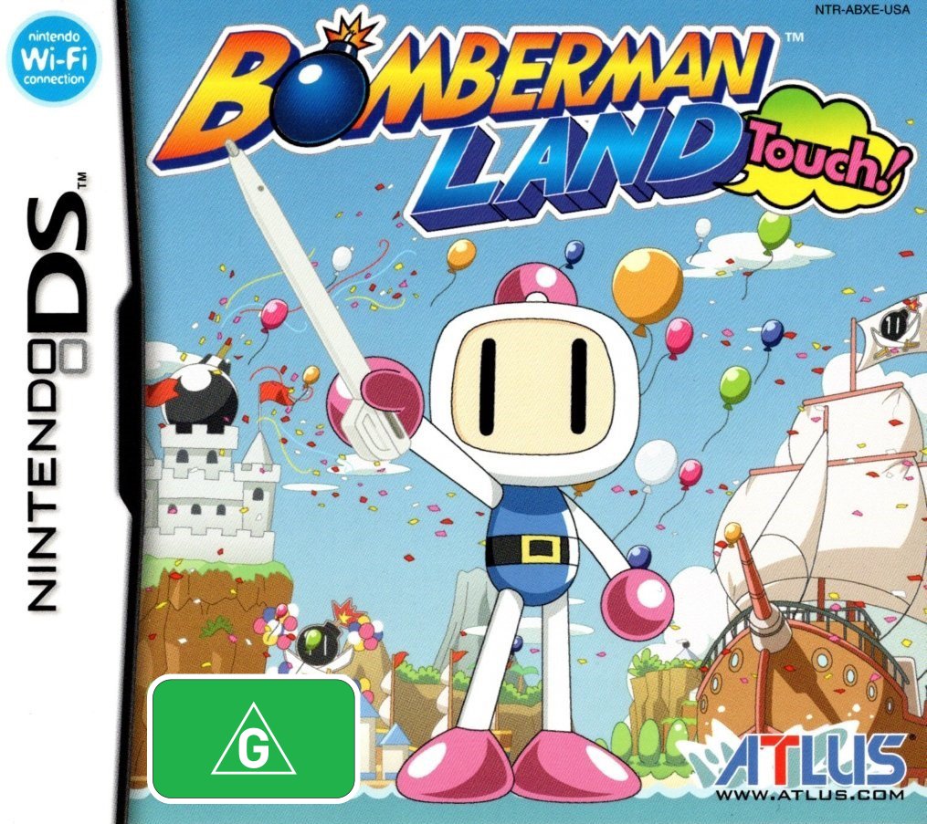 Bomberman Land Touch! Nintendo DS NDS Game PAL