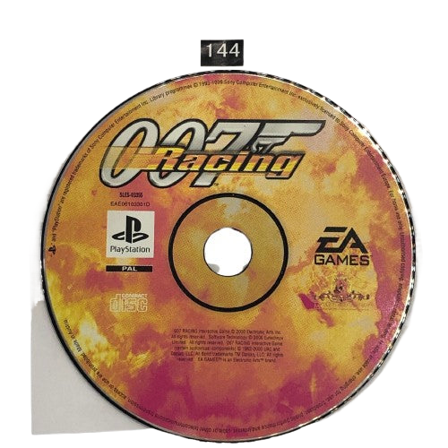 007 Racing PS1 Playstation 1 Game Disc Only