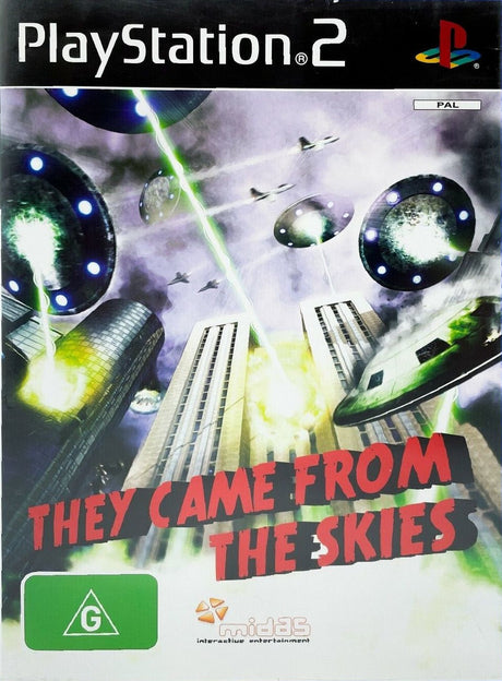 They Came from the Skies Playstation 2 PS2 Game PAL Sony Playstation 2 Game