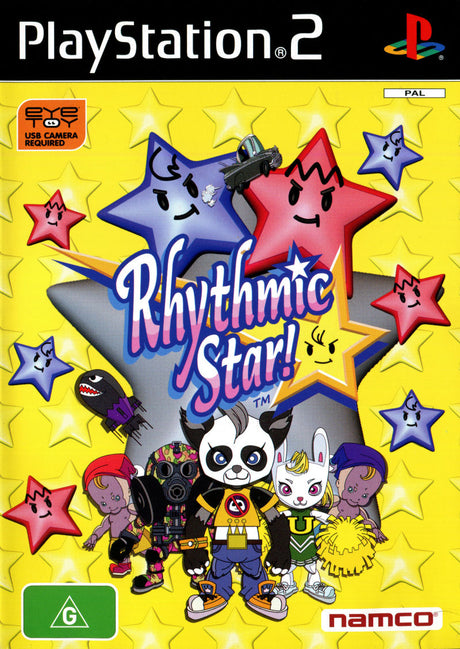 Rhythmic Star! Playstation 2 PS2 Game PAL Sony Playstation 2 Game