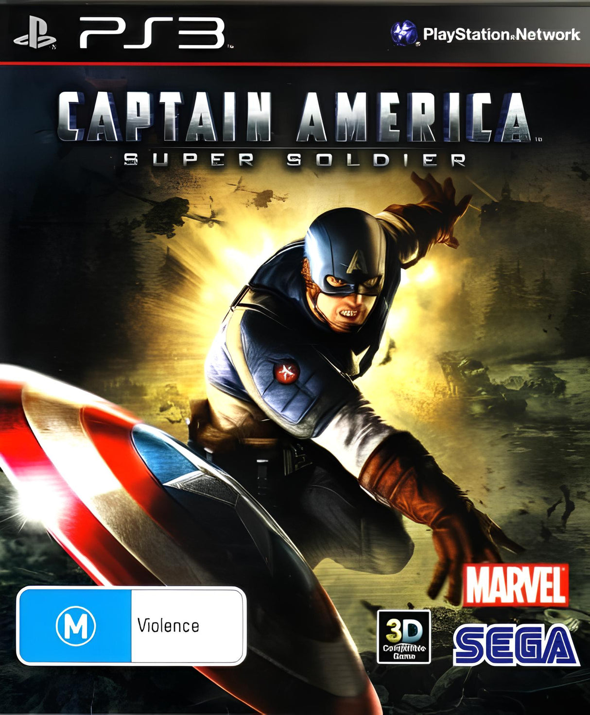 Captain America: Super Soldier Playstation 3 PS3 Game PAL