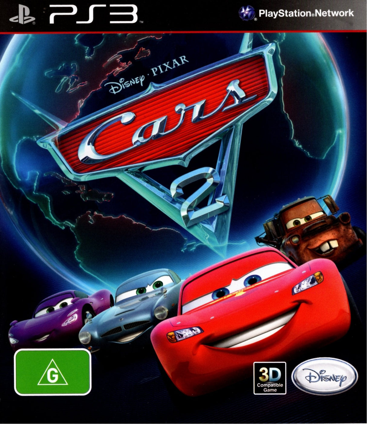 Disney Cars 2 Playstation 3 PS3 Game PAL