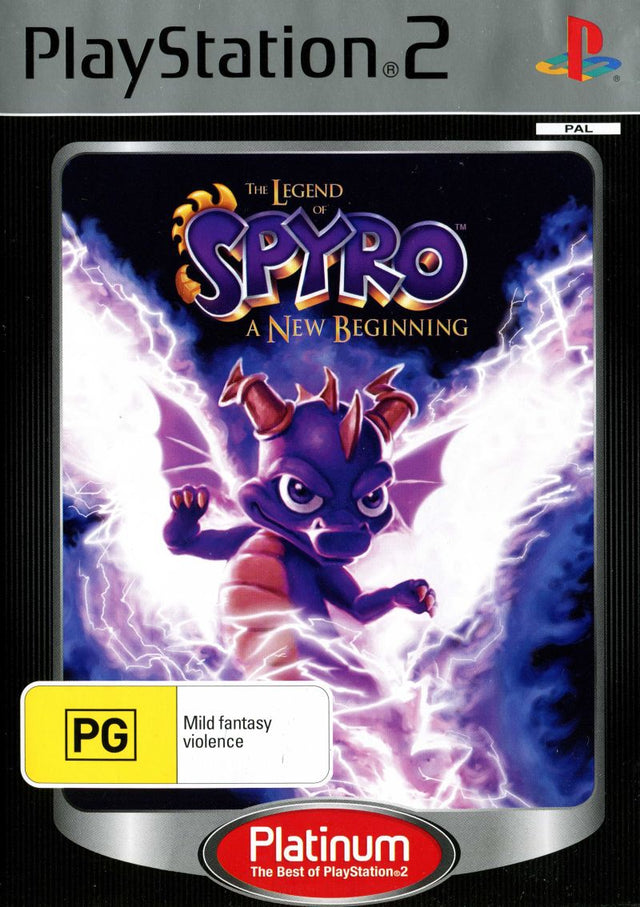 The Legend of Spyro: A New Beginning Playstation 2 PS2 Game PAL Sony Playstation 2 Game