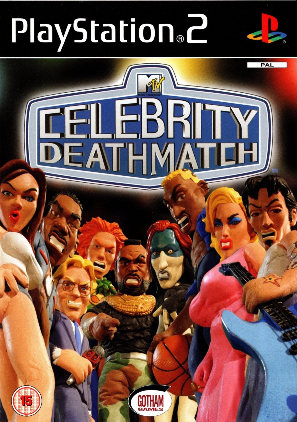 MTV Celebrity Deathmatch Playstation 2 PS2 Game PAL