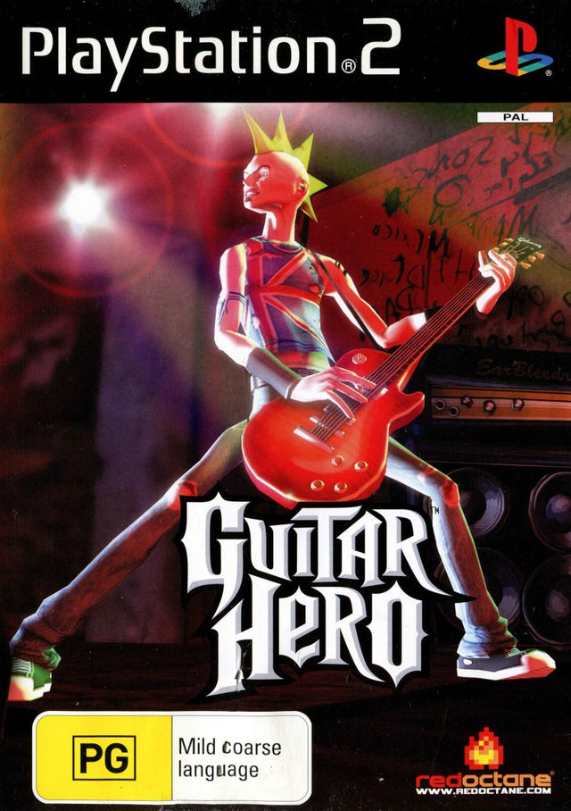 Guitar Hero Playstation 2 PS2 Game PAL Sony Playstation 2 Game