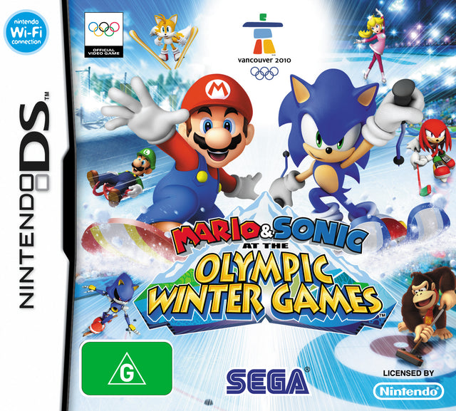 Mario & Sonic at the Olympic Winter Games Nintendo DS NDS Game PAL Nintendo DS Game