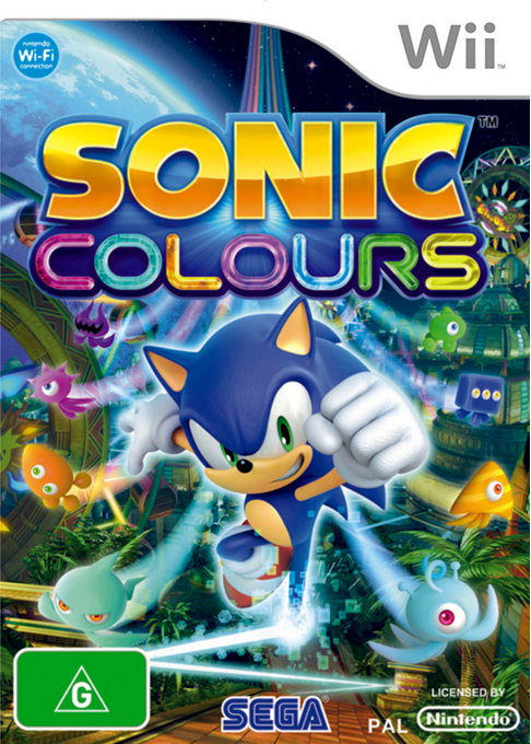 Sonic Colors Nintendo Wii Game PAL Nintendo Wii Game