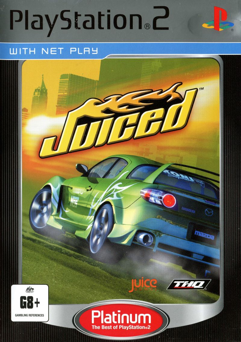 Juiced Playstation 2 PS2 Game PAL Sony Playstation 2 Game