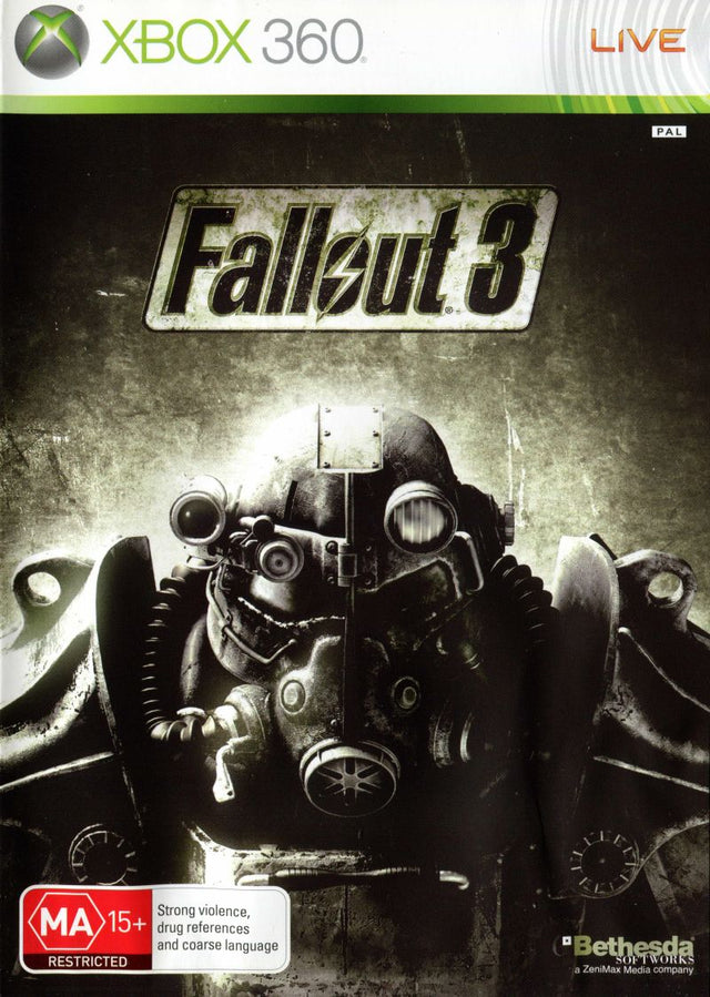 Fallout 3 Xbox 360 Game PAL Microsoft Xbox 360 Game