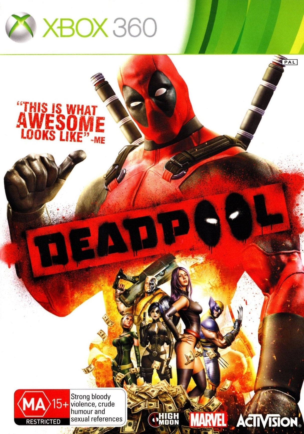 Deadpool Xbox 360 Game PAL