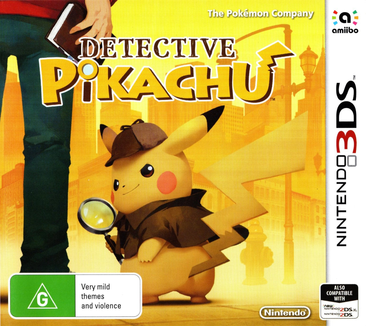 Detective Pikachu 3DS Game PAL