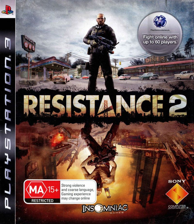 Resistance 2 Playstation 3 PS3 Game PAL Sony Playstation 3 Game