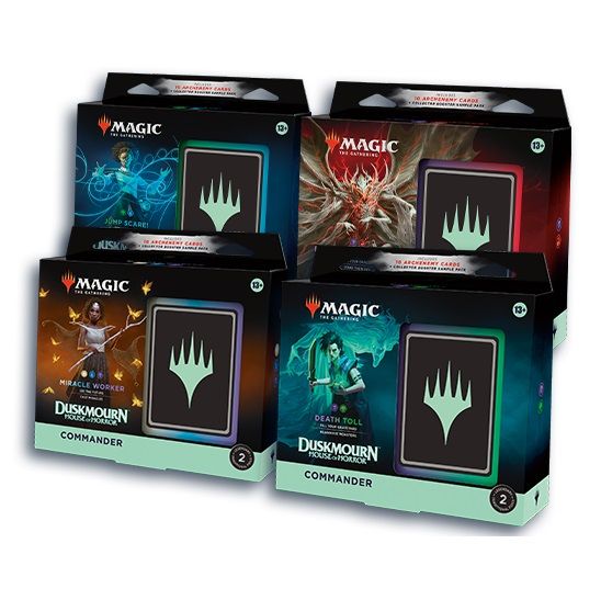 Magic Duskmourn: House of Horror - Commander Deck Box - Trippy Trades 