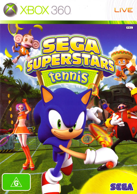 Sega Superstars Tennis Xbox 360 Game PAL Microsoft Xbox 360 Game