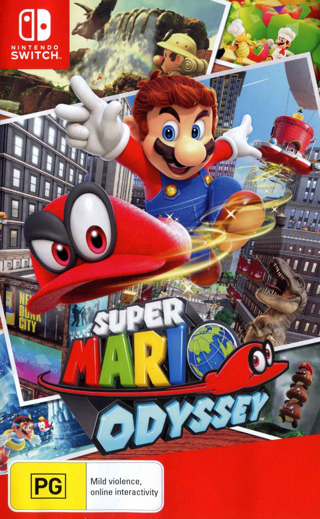 Super Mario Odyssey Nintendo Switch Game Nintendo Switch Game