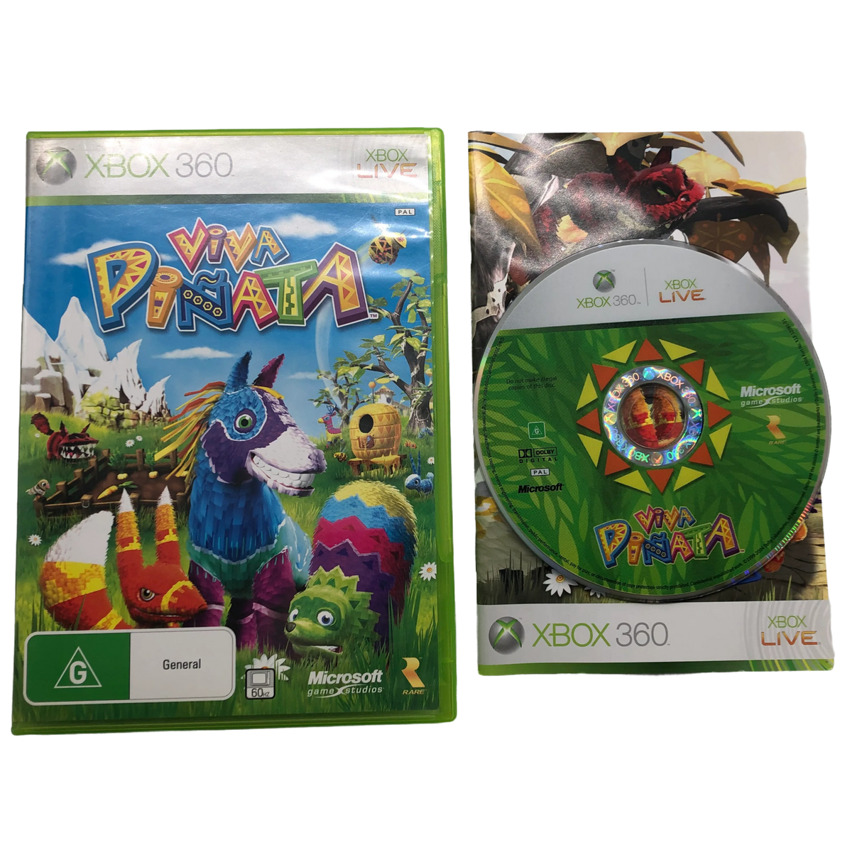 Viva Pinata Xbox 360 Game + Manual PAL