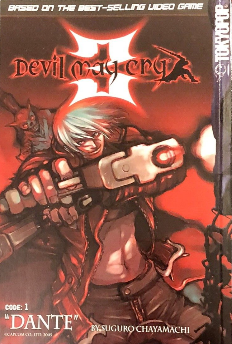 Devil May Cry 3 Dante Suguro Chayamachi Paperback Manga Book