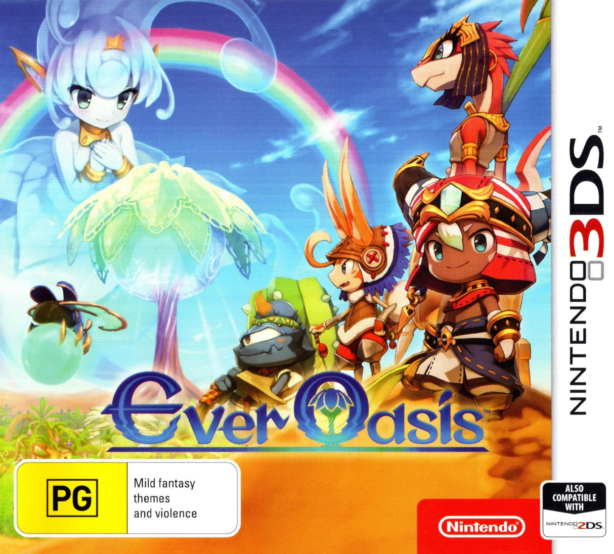 Ever Oasis 3DS Game PAL