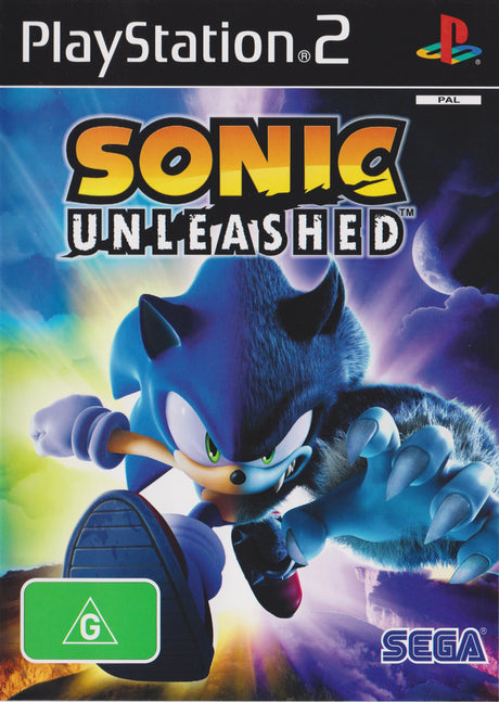 Sonic Unleashed Playstation 2 PS2 Game PAL Sony Playstation 2 Game