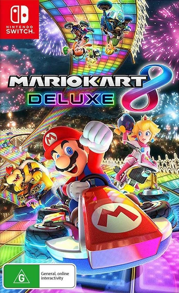 Mario Kart 8 Deluxe Nintendo Switch Game