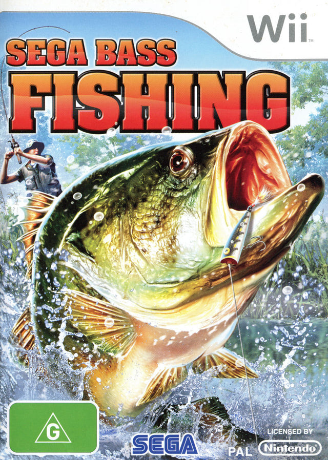 Sega Bass Fishing Nintendo Wii Game PAL Nintendo Wii Game