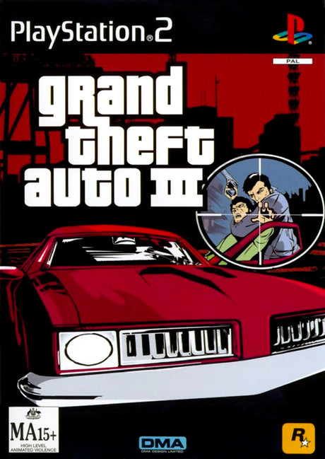 Grand Theft Auto III Playstation 2 PS2 Game PAL Sony Playstation 2 Game