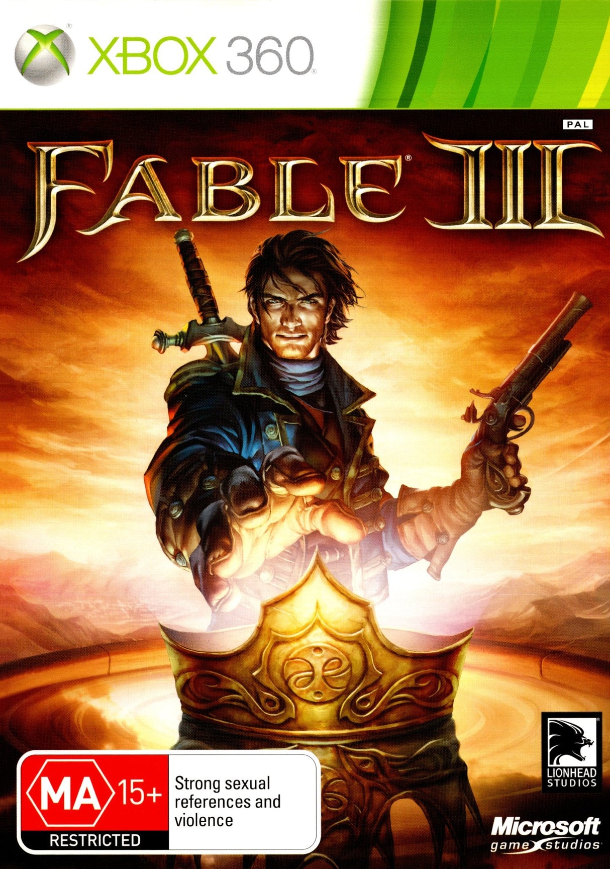 Fable III Xbox 360 Game PAL