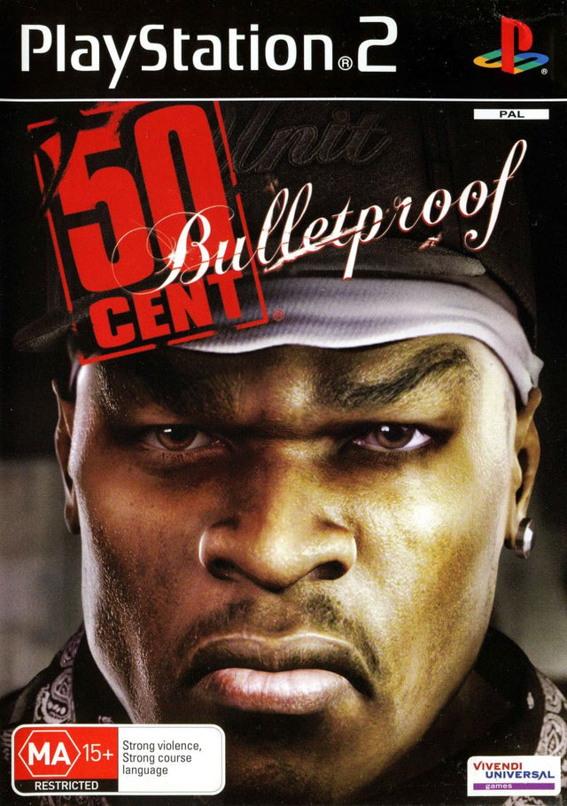 50 Cent: Bulletproof Playstation 2 PS2 Game PAL Sony Playstation 2 Game