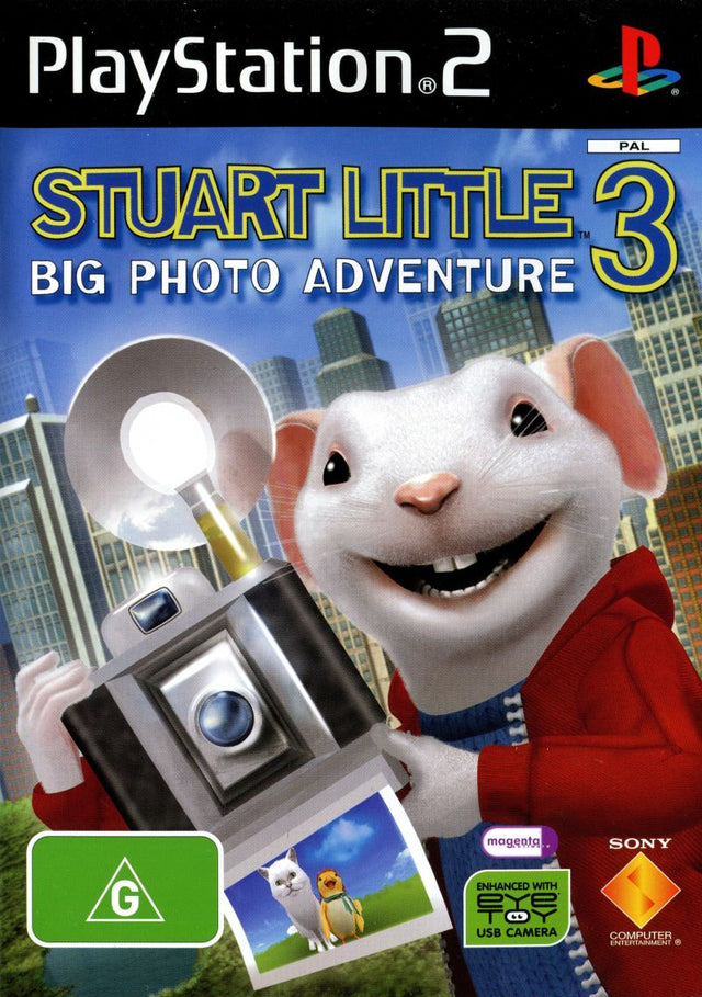 Stuart Little 3: Big Photo Adventure Playstation 2 PS2 Game PAL Sony Playstation 2 Game