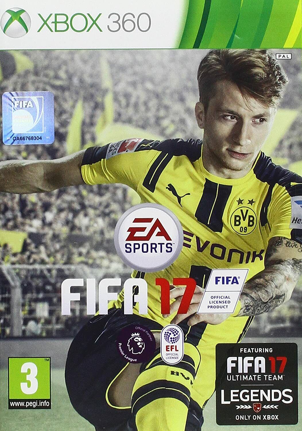 FIFA 17 Xbox 360 Game PAL