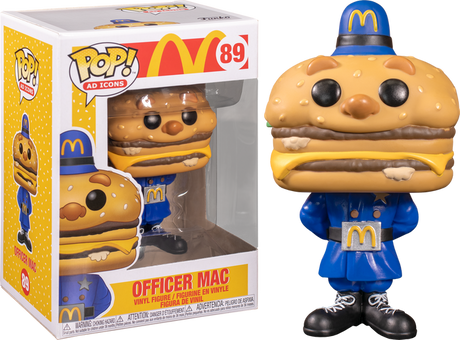 McDonald's Officer Big Mac #89 Funko Pop Vinyl Figure - Trippy Trades 