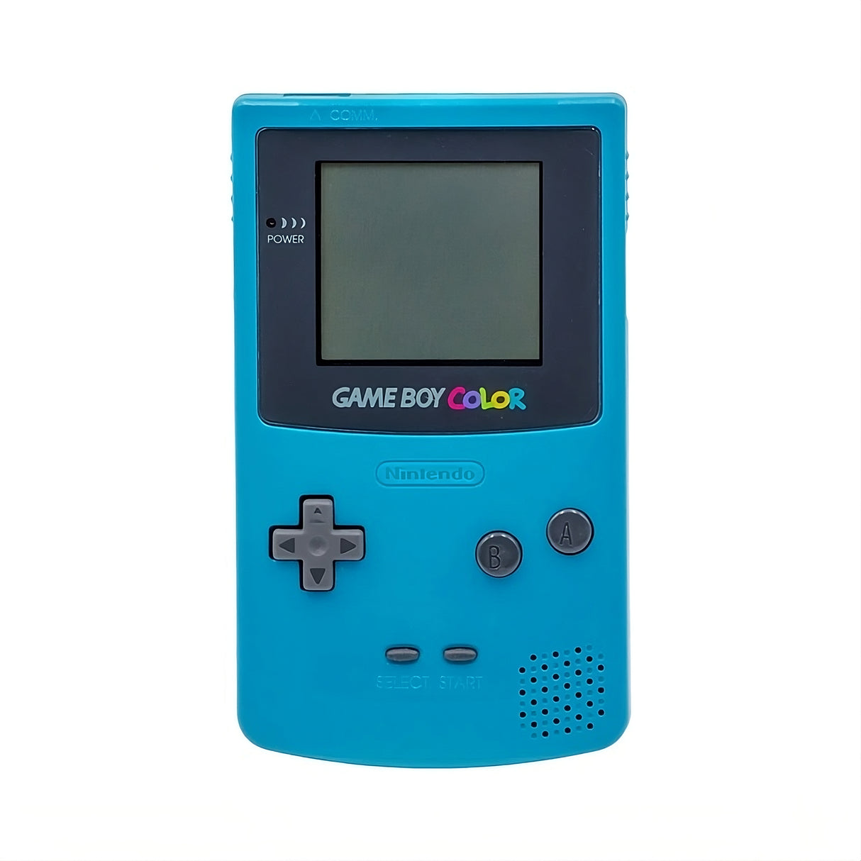 Nintendo Gameboy Color/Colour Teal Blue Console + AA Batteries