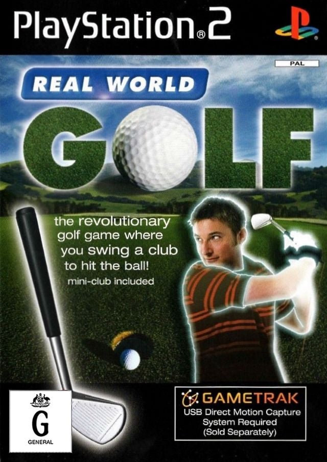 Real World Golf Playstation 2 PS2 Game PAL