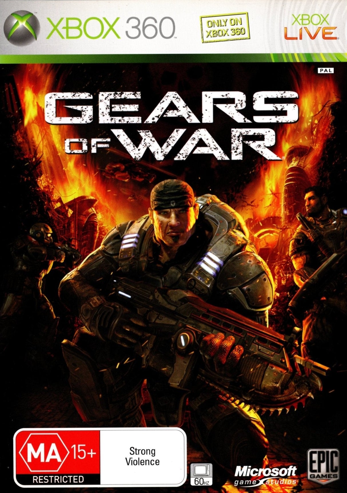 Gears of War Xbox 360 Game PAL