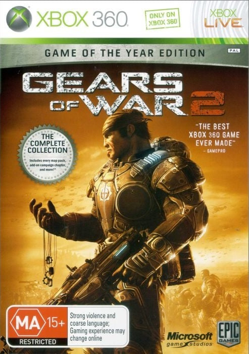 Gears of War 2: Game of the Year Edition Xbox 360 Game PAL