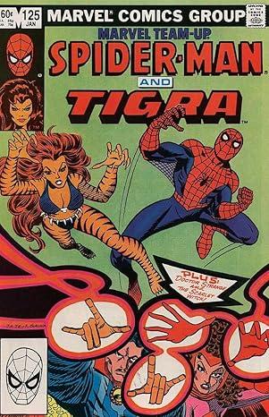 Marvel team up spider-man and tigra 125 Comic Book