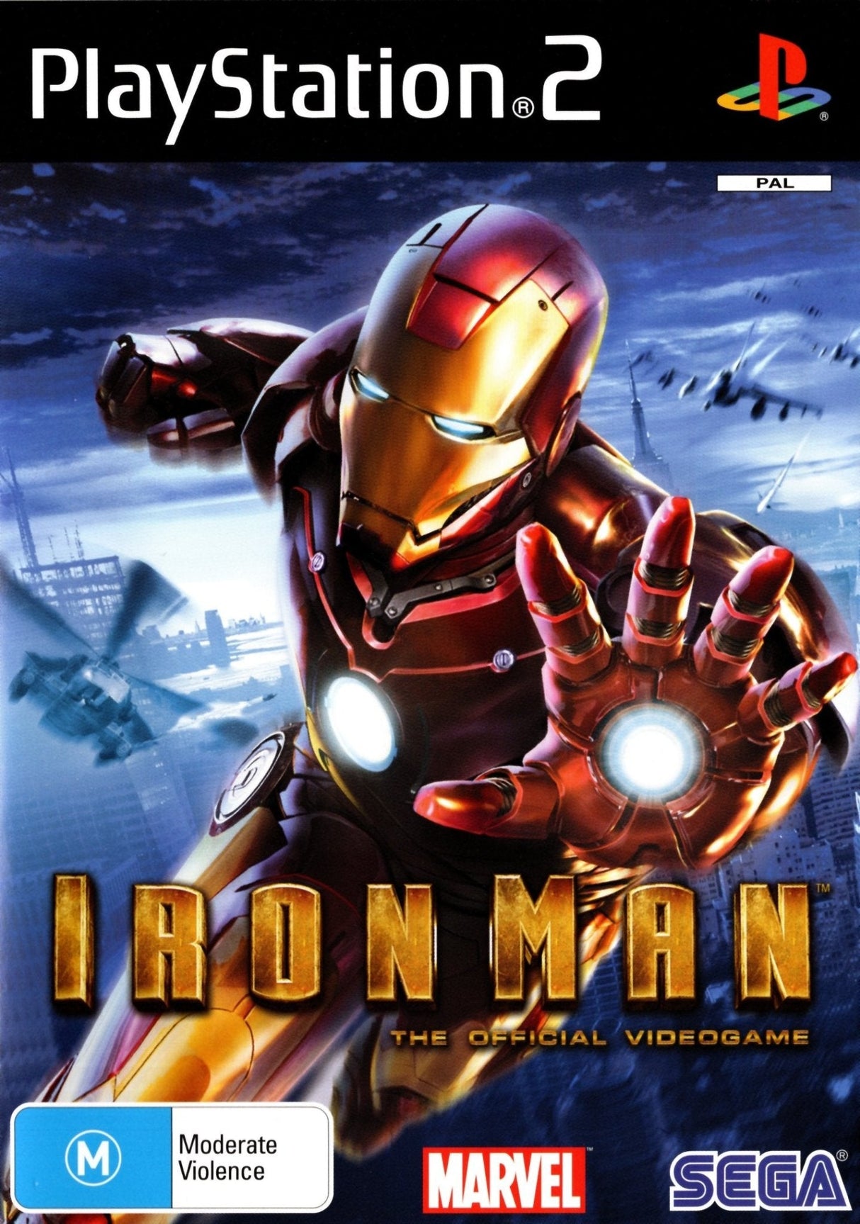 Iron Man Playstation 2 PS2 Game PAL