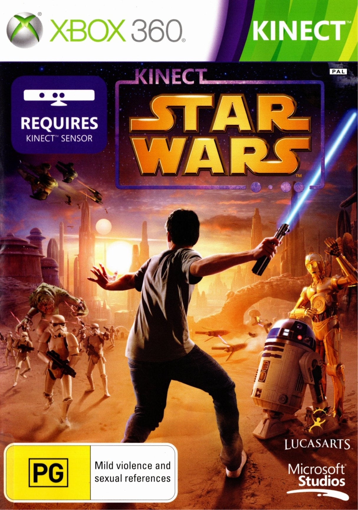 Kinect Star Wars Xbox 360 Game PAL