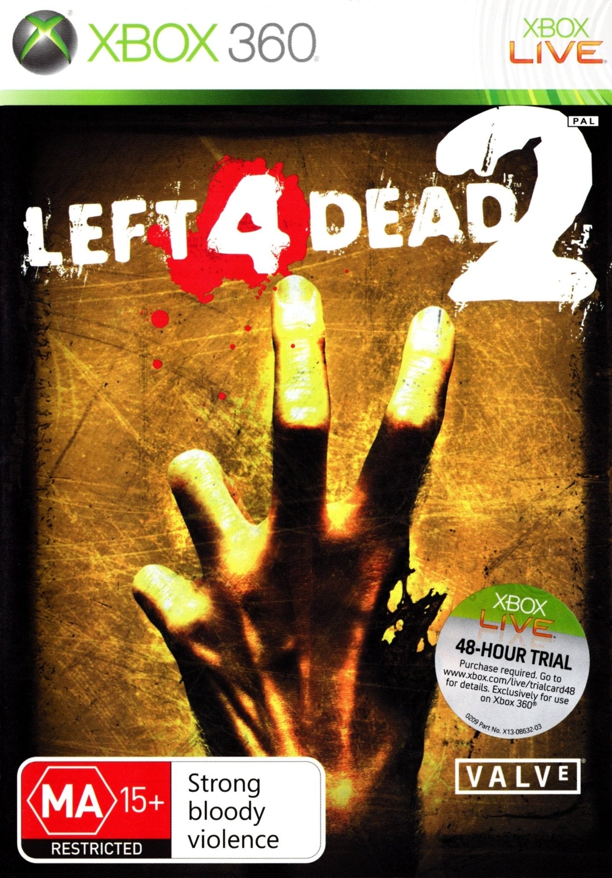 Left 4 Dead 2 Xbox 360 Game PAL