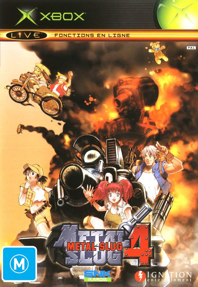 Metal Slug 4 Xbox Game PAL