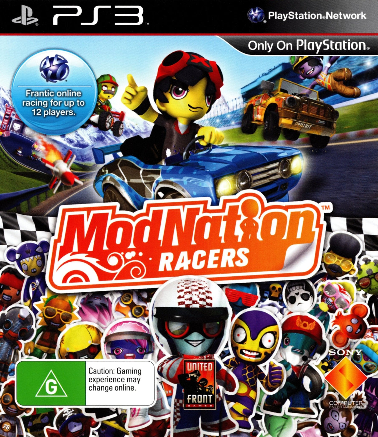 ModNation Racers Playstation 3 PS3 Game PAL