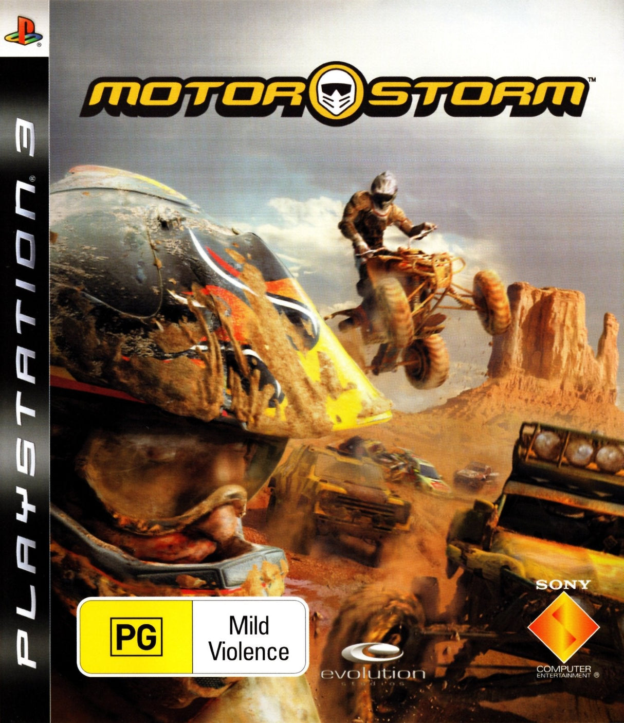 MotorStorm Playstation 3 PS3 Game PAL