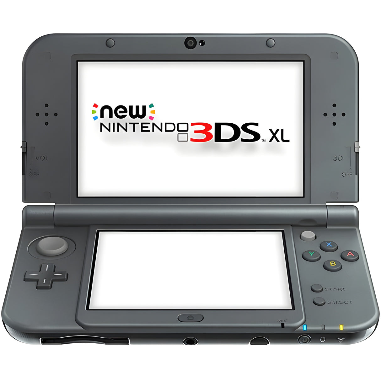 Nintendo "New" 3DS XL Metallic Black Console + Charger