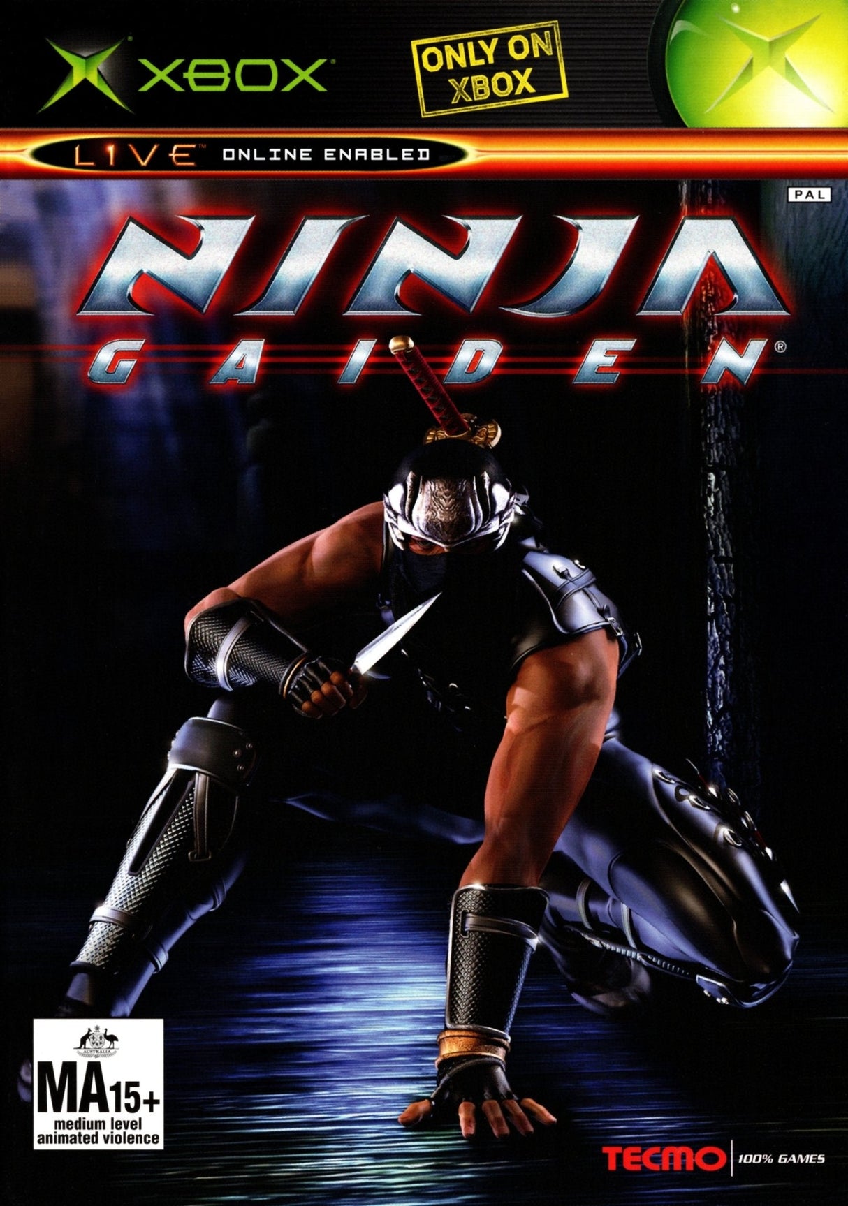 Ninja Gaiden Xbox Game PAL