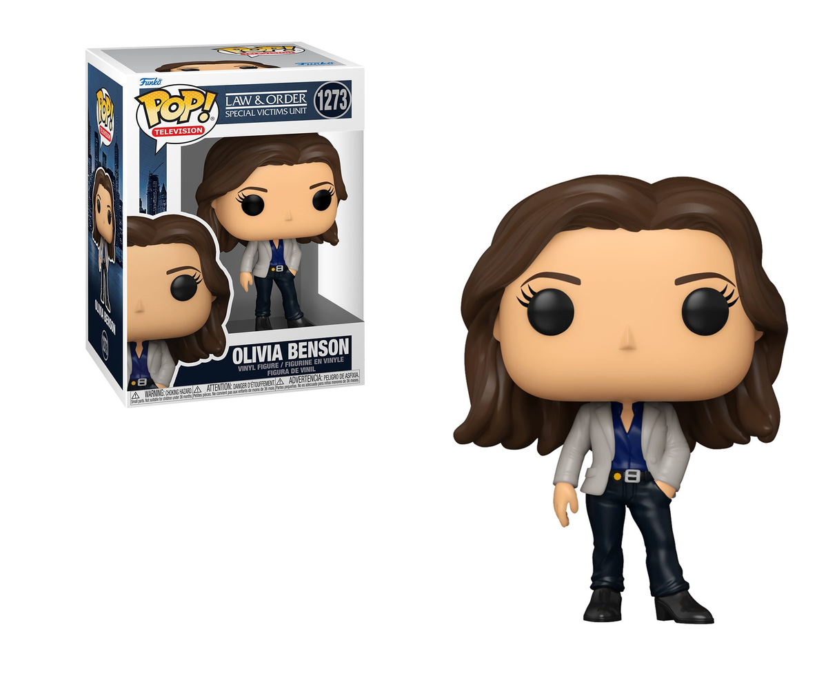 Televition Law & Order Special Victum Unit Olivia Benson #1273 Pop Vinyl Figure