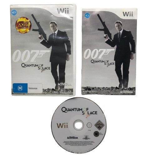 007 Quantum Of Solace Nintendo Wii Game + Manual PAL 28A4 - Trippy Trades 