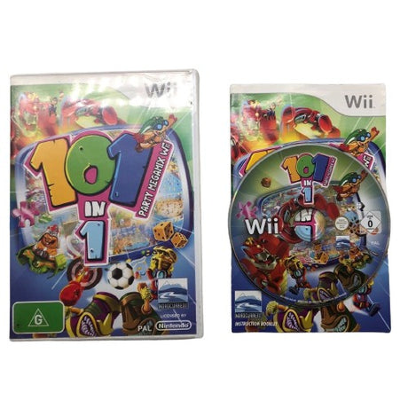 101 In 1 Party Megamix Nintendo Wii Game + Manual PAL - Trippy Trades 