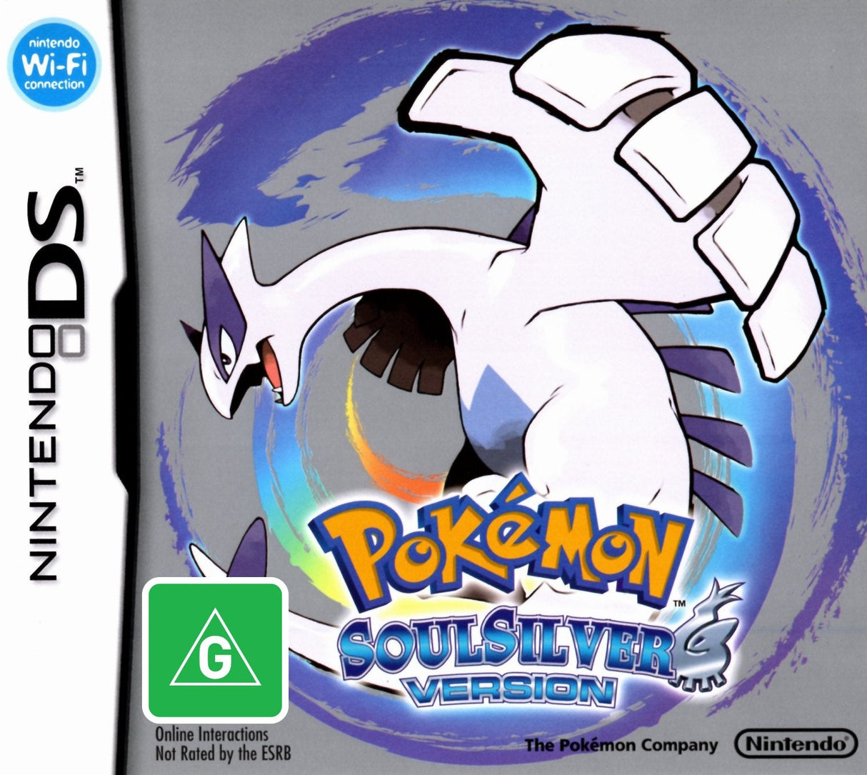 Pokémon SoulSilver Version Nintendo DS NDS Game PAL