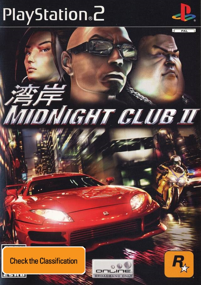 Midnight Club II Playstation 2 PS2 Game PAL