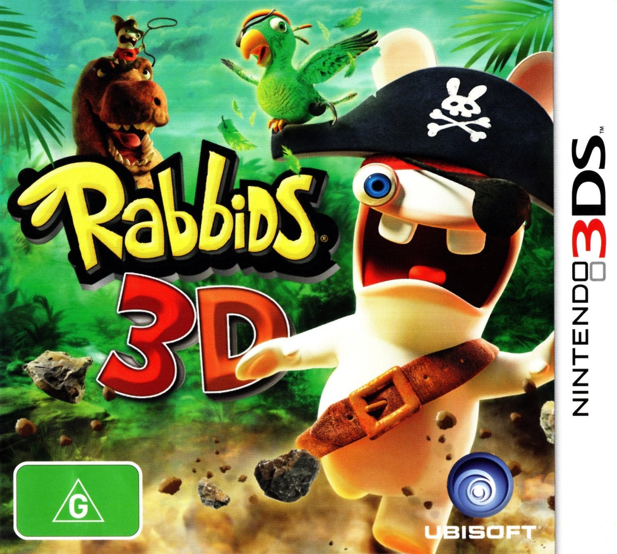 Rabbids 3D 3DS Game PAL